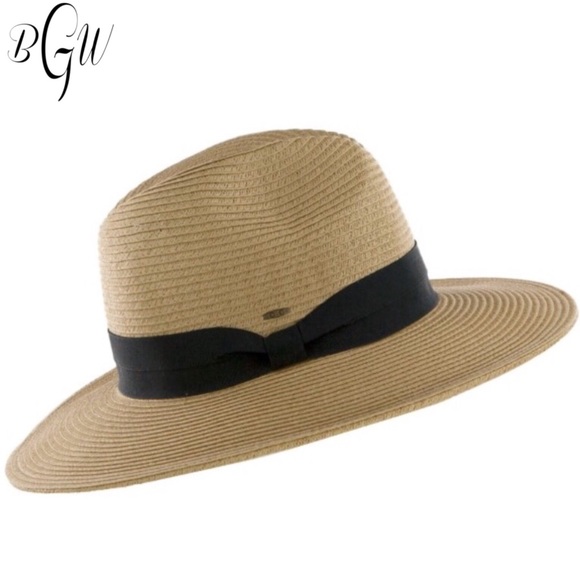 😎🆕JUST IN C.C brand brim hat with color band - Picture 2 of 4